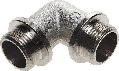 Уголок с упором, никелированная латунь, ш/ш, 3/4" (51072-S/S-3/4) GENERAL FITTINGS