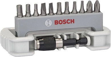 Набор бит + магнитный держатель, 12пр. (2 608 522 131) BOSCH