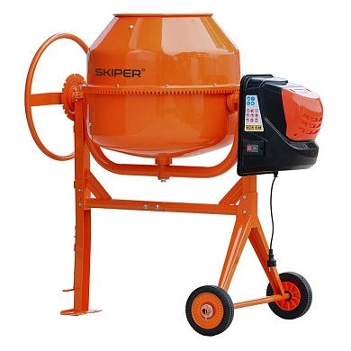 Бетоносмеситель SKIPER CM-165 (165л., 700Вт., 220В), SKIPER