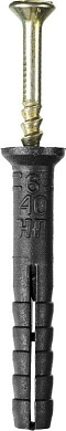 Дюбель-гвоздь быстрого монтажа полипропилен в потай Ø 6x40 мм, 2500шт. (30640-06-040) STAYER