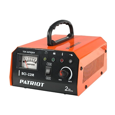 Устройство зарядное BCI-22M (0,99 кВт 12/24В 20А 220В для WET/AGM/GEL/EFB) PATRIOT / OPTIMA