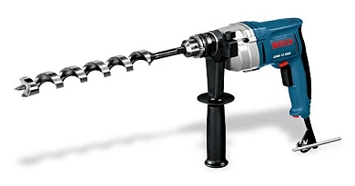 Дрель GBM 13 HRE (550 Вт, до 13 мм в мет., 2 скор., патрон ЗВП, кор.)(0 601 049 603) BOSCH