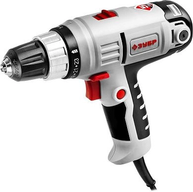 Дрель-шуруповерт сетевая ЗСШ-300-2 К (300 Вт, 35 Нм, чем.) ЗУБР
