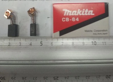 Комплект угольных щеток СВ-64 (191627-8) Makita