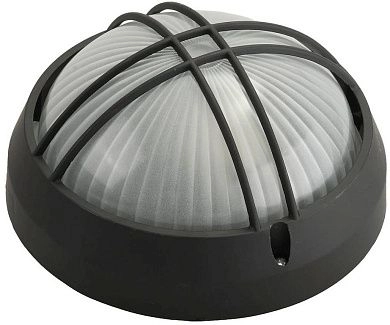 Светильник уличный "ОРБИТА" влагозащищенный, цвет черный, 60Вт (SV-57311-B) СВЕТОЗАР
