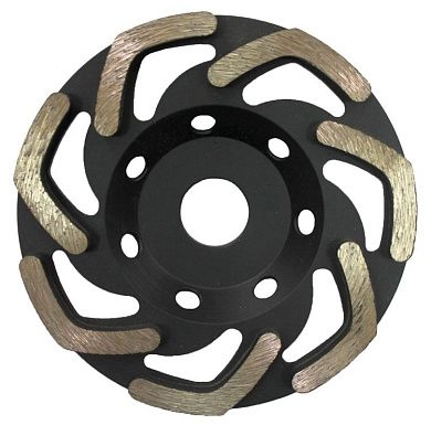 Чашка алмазная сегм. Бумеранг (125х7x22.23) Бетон Standart (WL0142-125/07) WALTE