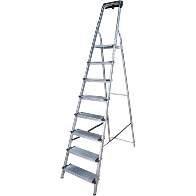 Лестница-стремянка складная комби NV1130 (9 ступ. 191/266см, 9.7кг) Новая Высота