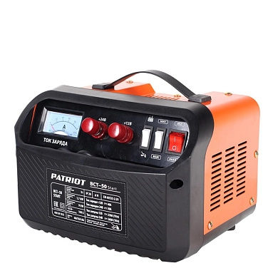 Устройство зарядное BCT50 Start (1,7 кВт 12/24В 50А 220В) PATRIOT / OPTIMA