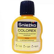 Краситель Colorex Sniezka №13 жёлтый, 0.10л