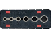 Кондуктор для сверления отверстий 4, 5, 6, 8, 10, 12мм (YT-39700) YATO