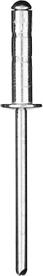 Заклепка вытяжная алюминий/алюминий DIN 7337 Ø 4,0x12 мм, 500шт. (31311-40-12) ЗУБР