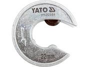 Труборез роликовый  для пластика, Al, Cu d22мм (YT-22355) YATO