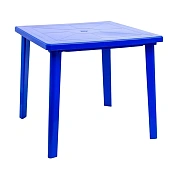 Стол квадратный 800*800*710мм синий (130-0019) СПГ