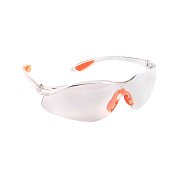 Очки защитные открытые PPG-7 (поликарбонат/пластик оранж. кант спорт) PATRIOT