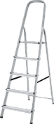 Лестница-стремянка складная комби NV1130 (6 ступ. 125/195см, 7.0кг) Новая Высота