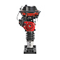 Вибротрамбовка PVR-75 (4.8 кВт Honda GX160 14 Кн 90 кг подошва 345х285мм) PATRIOT фото7