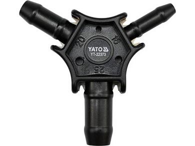 Калибратор для пластиковых труб с фаскоснимателем 16/20/25 (YT-22373) YATO
