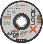 Круг отрезной 125x1.0x22 мм для нерж. стали X-LOCK Standard for Inox (2 608 619 262) BOSCH