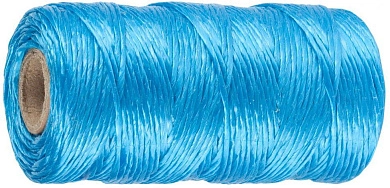 Шпагат многоцелевой полипропиленовый, d=1,5 мм, синий, 60 м, 32 кгс, 0,8 ктекс (50075-060) STAYER